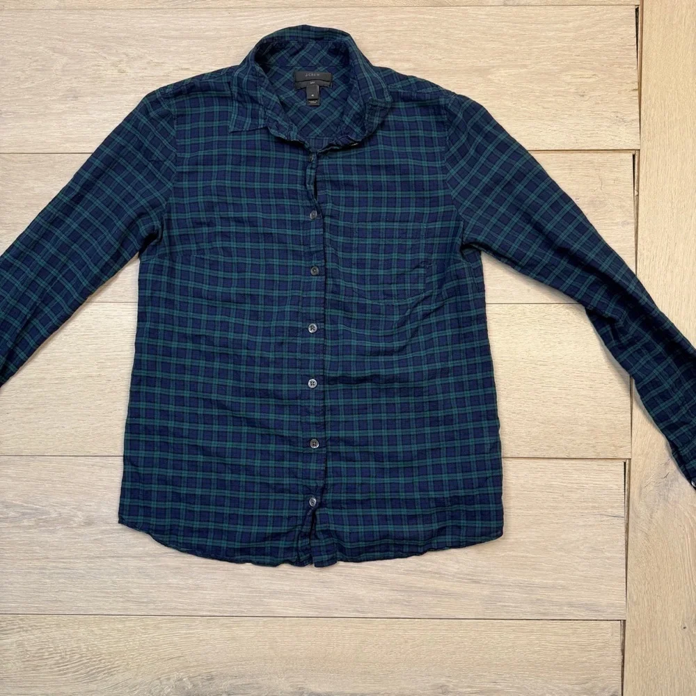 J.Crew Boy Shirt Buffalo Check